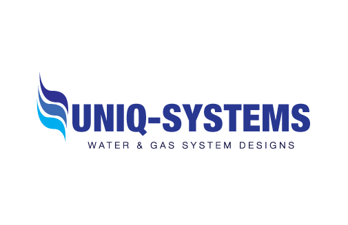 Uniq-systems water & gas company logo